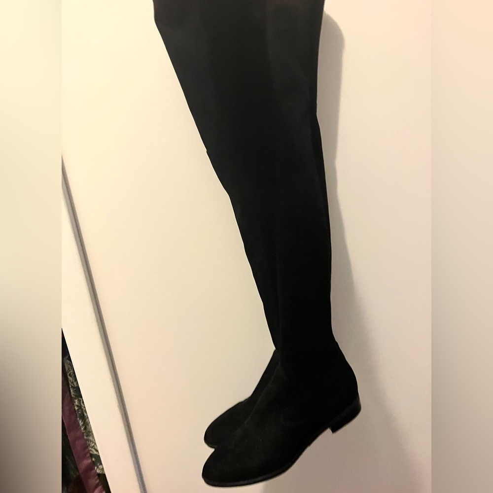 Worn once, Marc fisher, sexy black boots